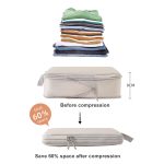 4-in-1-Kompressions-Packwürfel, erweiterbarer Reisetaschen-Gepäck-Organizer, 4 In 1 – Bild 4