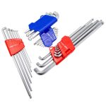 Werkzeuge mit kurzem Kugelkopf-Sechskantschlüsselsatz, 9pcs/set HSD HSR-9 Short Version, 7pcs/set HSD HSS-7 Long Version, 9pcs/set HSD HSS-9 Long Version – Bild 2