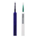 2 Stück/Set Glasfaser-Reinigungsstift, Endflächenreiniger, Glasfaser-Reinigungswerkzeug für 1,25 mm LC/Mu und 2,5 mm SC/ST/FC