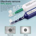 2 Stück/Set Glasfaser-Reinigungsstift, Endflächenreiniger, Glasfaser-Reinigungswerkzeug für 1,25 mm LC/Mu und 2,5 mm SC/ST/FC – Bild 6