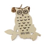 10 Stück/Set Halloween-Dekorationen, Urlaub, Party, Holzanhänger – Bild 3