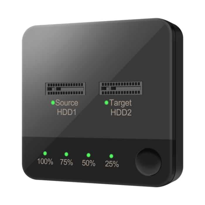 M.2 SATA-Festplatten-Duplikator, Solid-State-Laufwerk, SSD, mobiles Festplattengehäuse, DK300 – Bild 1