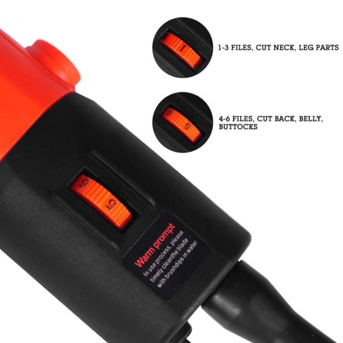 HILDA Motorisierte Wollschere, Elektroscheren-Werkzeugsatz, EU Plug Black, EU Plug Red, US Plug Black, US Plug Red – Bild 6