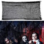 76 x 183 cm Halloween-Gaze-Roving aus Polyester-Baumwolle, Spukhaus, DIY, dekorative Gaze, Black Gauze, White Gauze, Beige Blood Stains Beige Blood Stains – Bild 3