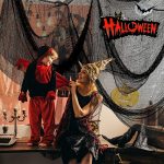 76 x 183 cm Halloween-Gaze-Roving aus Polyester-Baumwolle, Spukhaus, DIY, dekorative Gaze, Black Gauze, White Gauze, Beige Blood Stains Beige Blood Stains – Bild 7