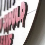 Halloween Holz Deko Türschild Horror Willkommensschild, Flat Printing Version, 3D Version – Bild 5