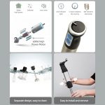 6-in-1 600 W multifunktionaler elektrischer Mixer, Edelstahl-Kochstab, US Plug, EU Plug, UK Plug – Bild 4