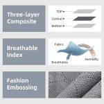 Faltbare Unterbett-Aufbewahrungstasche aus Vliesstoff für Kleidung, Decken und Schuhe, 100 x 50 x 15 cm, 100x50x15cm(4 Handles Deep Gray), 100x50x15cm(4 Handles Black) – Bild 5