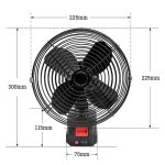 HILDA Tragbarer, leistungsstarker Haartrockner für den Außenbereich, EU-Stecker, 6 inch With 1 Battery (1500mAh), 6 inch With 2 Battery (1500mAh), 6 inch With 1 Battery (3000mAh), 6 inch With 2 Battery (3000mAh), 8 inch With 1 Battery (1500mAh)... – Bild 2