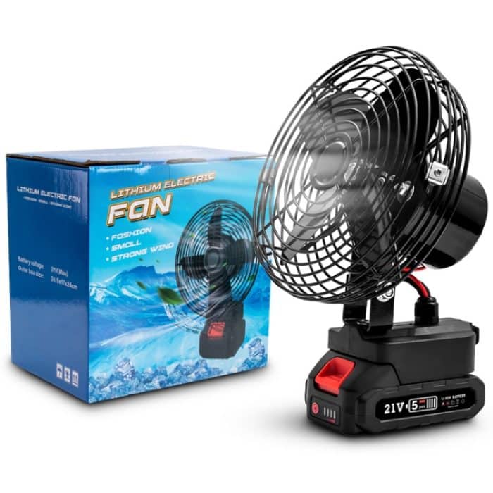 HILDA Tragbarer, leistungsstarker Haartrockner für den Außenbereich, EU-Stecker, 6 inch With 1 Battery (1500mAh), 6 inch With 2 Battery (1500mAh), 6 inch With 1 Battery (3000mAh), 6 inch With 2 Battery (3000mAh), 8 inch With 1 Battery (1500mAh)... – Bild 7