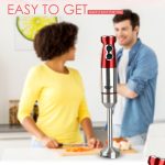 RAF 1000W 2-Blatt-Entsafter Kochstab Rührstab Mixer Mixer, EU-Stecker, R.315 – Bild 8