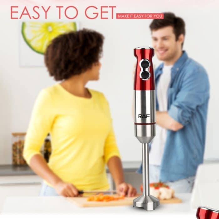 RAF 1000W 2-Blatt-Entsafter Kochstab Rührstab Mixer Mixer, EU-Stecker, R.315 – Bild 8