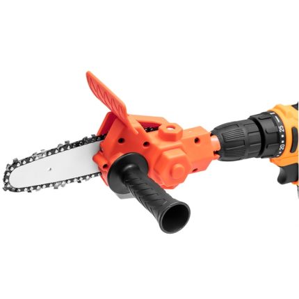 HILDA Elektrische Kettensäge, tragbare Astkettensägen, 4 inch Orange, 4 inch Black, 6 inch Orange, 6 inch Black