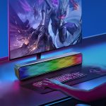 RGB-Bunter Lichteffekt-Desktop-Lang-USB-Wireless-Bluetooth-Lautsprecher, Q6 – Bild 3