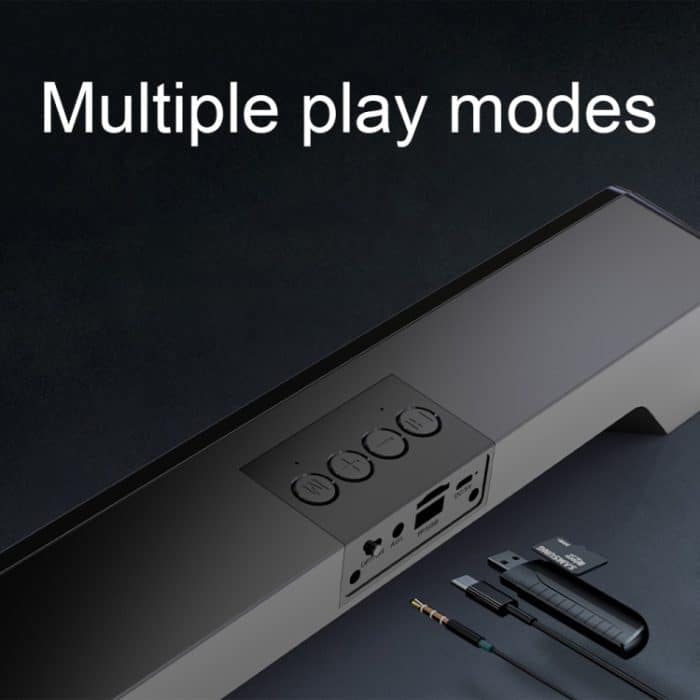 RGB-Bunter Lichteffekt-Desktop-Lang-USB-Wireless-Bluetooth-Lautsprecher, Q6 – Bild 6