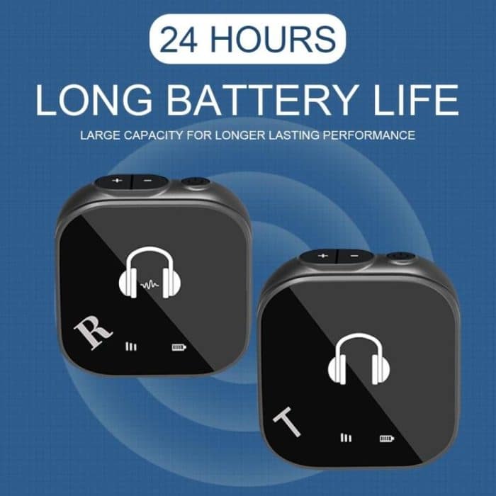 5.8G Wireless In Ear Monitor System Dual-Earphone Monitoring, One To Eight, Single Transmitter – Bild 3