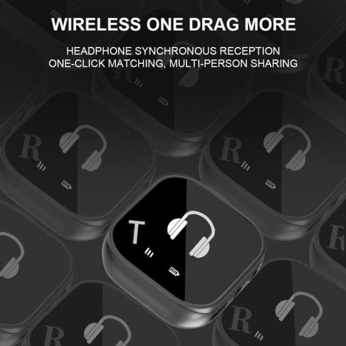 5.8G Wireless In Ear Monitor System Dual-Earphone Monitoring, One To Eight, Single Transmitter – Bild 4