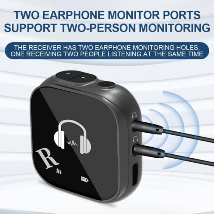 5.8G Wireless In Ear Monitor System Dual-Earphone Monitoring, One To Eight, Single Transmitter – Bild 6