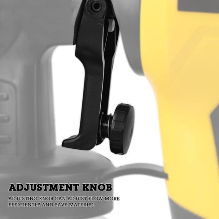 HILDA Hochspannungsmotorisiertes Farbsprühgerät, tragbar und abnehmbar, EU Plug Yellow, EU Plug Orange, With Anti-Touch Switch EU Plug Yellow, With Anti-Touch Switch EU Plug Orange, US Plug Yellow, US Plug Orange, With Anti-Touch Switch US Plug Yellow... – Bild 6