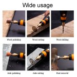 HILDA 3,6 V elektrischer Schleifstift Präzisionsschnitz-Mikro-Bohrmaschine, Rotary Tool, 32 In 1, 46 In 1 – Bild 5