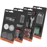Winkelmühlen-Zubehör Schleifzubehör-Set, HILDA 17pcs /Set Woodworking, HILDA 37pcs /Set Polishing, HILDA 18pcs /Set Stoneworking, HILDA 16pcs /Set Cutting – Bild 2