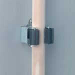 An der Wand montierter perforierter Aufbewahrungswerkzeughalter für die Küche, HILDA Single, HILDA 5 pcs /Set With 10 Expansion Screw – Bild 4