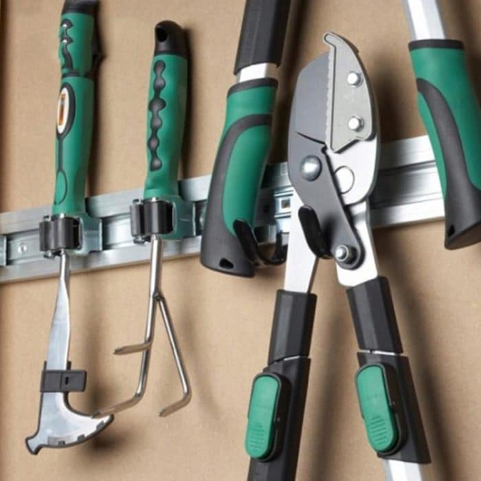 An der Wand montierter perforierter Aufbewahrungswerkzeughalter für die Küche, HILDA Single, HILDA 5 pcs /Set With 10 Expansion Screw – Bild 5