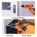 HILDA 47 Teile/Satz Multifunktions-Li-Ion-Schraubendreher Mini-Schraubendreher, 47pcs /Set Black, 47pcs /Set White, 47pcs /Set Orange – Bild 11