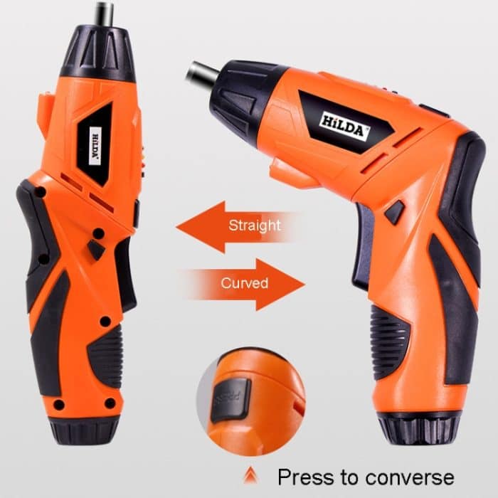 HILDA 47 Teile/Satz Multifunktions-Li-Ion-Schraubendreher Mini-Schraubendreher, 47pcs /Set Black, 47pcs /Set White, 47pcs /Set Orange – Bild 7