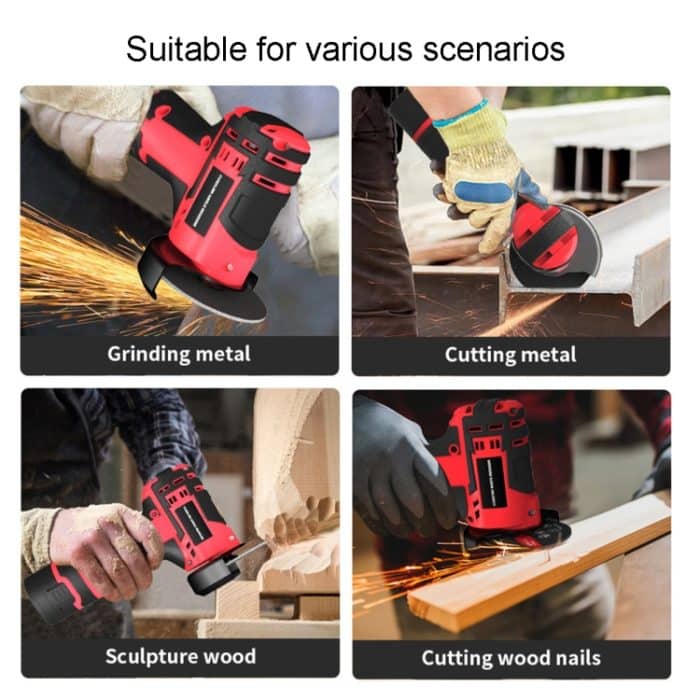 HILDA Grinding Tools Li-Ion-Winkelschleifer-Zubehör, Saw Blade, Grinding Disc, Dry Cutting Blade – Bild 6