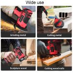 HILDA 12V 3 Zoll Li-Ion Winkelschleifer Heimschneide- und Schleifmaschine, EU-Stecker, Plastic Package With 1 Battery, Carton Package With 1 Battery, Plastic Package With 2 Battery, Carton Package With 2 Battery – Bild 6