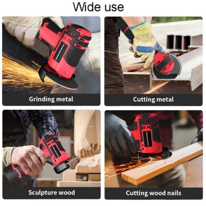 HILDA 12V 3 Zoll Li-Ion Winkelschleifer Heimschneide- und Schleifmaschine, EU-Stecker, Plastic Package With 1 Battery, Carton Package With 1 Battery, Plastic Package With 2 Battery, Carton Package With 2 Battery – Bild 6