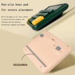 12-stelliger Taschenrechner mit mechanischer Tastatur. Niedlicher Taschenrechner mit großen Tasten, Large Yellow, Large Green, Large Pink – Bild 6