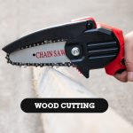 HILDA wiederaufladbare kabellose Mini-Elektrokettensägen-Holzfällerwerkzeuge – Bild 6