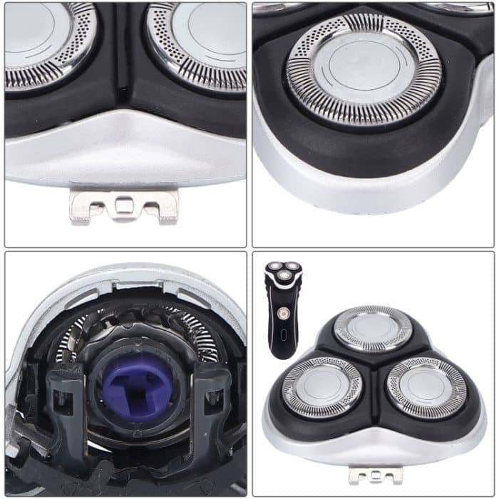 Für Philips Rasierer HQ7310 HQ7340 HQ7180 HQ7360 HQ7390 Ersatzklingenzubehör, Full Set White, Full Set Silver – Bild 6