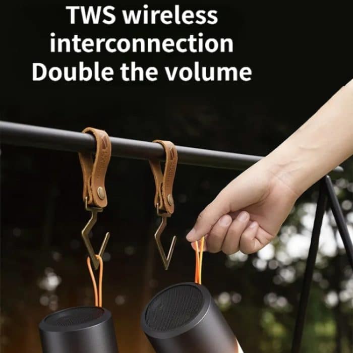 Drahtloser Bluetooth-Lautsprecher mit RGB-Licht, wasserdichtem Stereo-Atmosphärenlicht – Bild 6