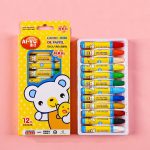 AIYO waschbare Malstifte für Kinder, Ölfarbenstift-Set, 12 Colors, 18 Colors, 24 Colors, 36 Colors