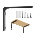 Bogen-Dreieck-Halterung, Edelstahl I-Typ-Stützhalter mit Schraube, 75x75mm, 100x100mm, 125x125mm, 150x125mm, 200x150mm