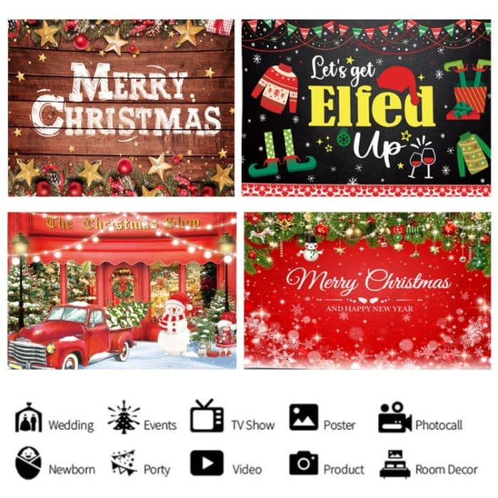 150 x 150 cm Pfirsichhaut-Weihnachtsfotografie-Hintergrundstoff, Partyraumdekoration, 1, 2, 3, 4, 5, 7, 8, 9, 10, 11, 12, 13, 14, 15, 16 – Bild 2