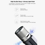 Nextool 6-in-1 Outdoor-Notfall-Taschenlampe, zoombarer Alarm, Camping-Arbeitsleuchte – Bild 8