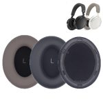 1 Paar für Sennheiser Momentum 4.0 Kopfhörer-Schwamm-Abdeckungs-Leder-Ohrenschützer, Momentum 4(Black), Momentum 4(Grey) – Bild 2