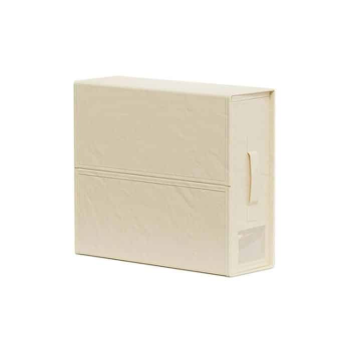 Unterbett-Aufbewahrungstasche, faltbare Aufbewahrungsbox für Kleidung, Decken, Bettbezüge, Beige, Black, Streak – Bild 1