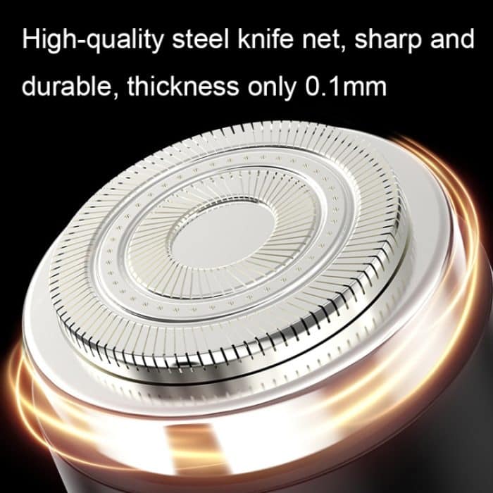 Wiederaufladbarer Reise-Elektrorasierer Tragbarer Ellenbogen-Mini-Schwimmkopfrasierer – Bild 5