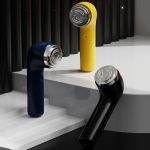 Wiederaufladbarer Reise-Elektrorasierer Tragbarer Ellenbogen-Mini-Schwimmkopfrasierer – Bild 8