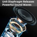 Kabelloser Bluetooth-Lautsprecher mit RGB-Licht, tragbar, wasserdicht, klein – Bild 5