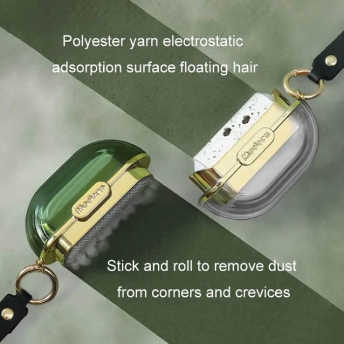 Doppelseitiges Kleidungs-Fusselhaft-Abreißrollenpapier, staubklebendes Papier, Gray, Green, Cream – Bild 3