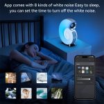 Muschelförmige APP steuert Weck-Smart-Clock-Bluetooth-Lautsprecher mit weißem Rauschen, N70 Conch – Bild 8