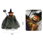 Halloween Terror Kürbis Puppe Anhänger Spukhaus Party Hängen Geist Requisiten – Bild 3