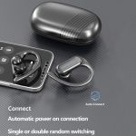 TWS Ohrmontierte, wasserdichte, kabellose Bluetooth-Kopfhörer mit LED-Digitalanzeige, A520 (Black), A520 (Blue) – Bild 7