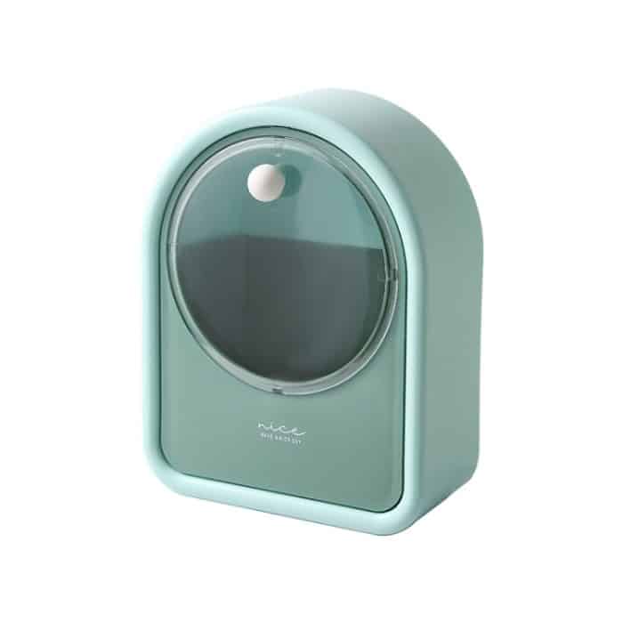 Wandmontierte, aufklappbare Aufbewahrungsbox für Wattestäbchen, Kosmetikbox – Bild 1